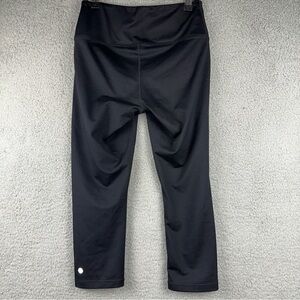 Z by Zella Pants Womens Small Black Mid Rise Crop Leggings